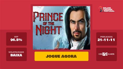 Prince Of The Night Slot Grátis